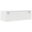 tv-borde 2 stk. 80x31x25,5 cm konstrueret træ hvid
