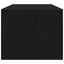 tv-bord 80x31x25,5 cm konstrueret træ sort egetræsfarve