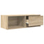 tv-borde 2 stk. 80x31x25,5 cm konstrueret træ sonoma-eg