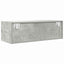 tv-borde 2 stk. 80x31x25,5 cm konstrueret træ betongrå