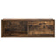 tv-skabe 2 stk. 80x31x25,5 cm konstrueret træ røget egetræ