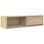 tv-borde 2 stk. 100x31x25,5 cm konstrueret træ sonoma-eg