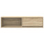 tv-borde 2 stk. 100x31x25,5 cm konstrueret træ sonoma-eg