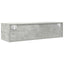 tv-borde 2 stk. 100x31x25,5 cm konstrueret træ betongrå