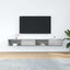 tv-borde 2 stk. 100x31x25,5 cm konstrueret træ grå sonoma-eg