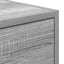 tv-borde 2 stk. 100x31x25,5 cm konstrueret træ grå sonoma-eg