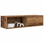 tv-borde 2 stk. 100x31x25,5 cm konstrueret træ gammelt trælook