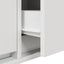 tv-bord 60x31x25,5 cm konstrueret træ hvid