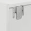 tv-borde 2 stk. 60x31x25,5 cm konstrueret træ hvid