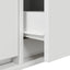 tv-borde 2 stk. 60x31x25,5 cm konstrueret træ hvid