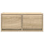 tv-borde 2 stk. 60x31x25,5 cm konstrueret træ sonoma-eg