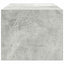 tv-borde 2 stk. 60x31x25,5 cm konstrueret træ betongrå