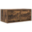 tv-skabe 2 stk. 60x31x25,5 cm konstrueret træ røget egetræ