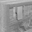 tv-borde 2 stk. 60x31x25,5 cm konstrueret træ grå sonoma-eg