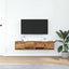 tv-borde 2 stk. 60x31x25,5 cm konstrueret træ gammelt trælook