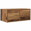 tv-borde 2 stk. 60x31x25,5 cm konstrueret træ gammelt trælook