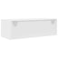 tv-borde 2 stk. 80x31x25,5 cm konstrueret træ hvid