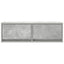 tv-bord 80x31x25,5 cm konstrueret træ betongrå
