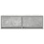 tv-borde 2 stk. 80x31x25,5 cm konstrueret træ betongrå