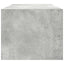tv-borde 2 stk. 80x31x25,5 cm konstrueret træ betongrå