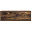 tv-skabe 2 stk. 80x31x25,5 cm konstrueret træ røget egetræ