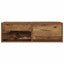 tv-bord 80x31x25,5 cm konstrueret træ antikt trælook