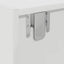 TV-skab med skuffe Hvid 100 x 31 x 25,5 cm Konstrueret træ