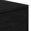 TV-skab med skuffe Sort eg 100 x 31 x 25,5 cm Konstrueret træ