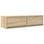TV-skab med skuffe Sonoma-eg 100 x 31 x 25,5 cm Konstrueret træ