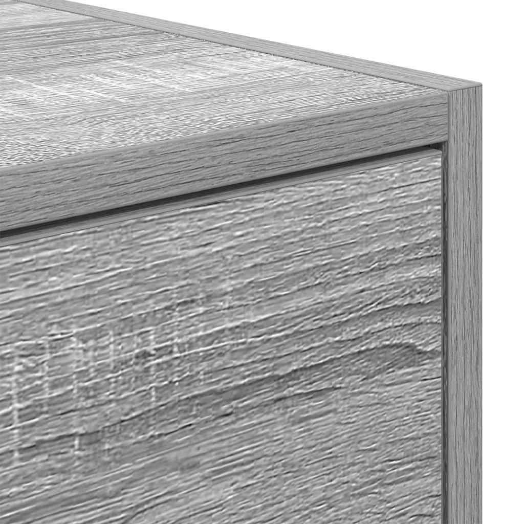TV-skab Grå sonoma-eg 100 x 31 x 25,5 cm Konstrueret træ