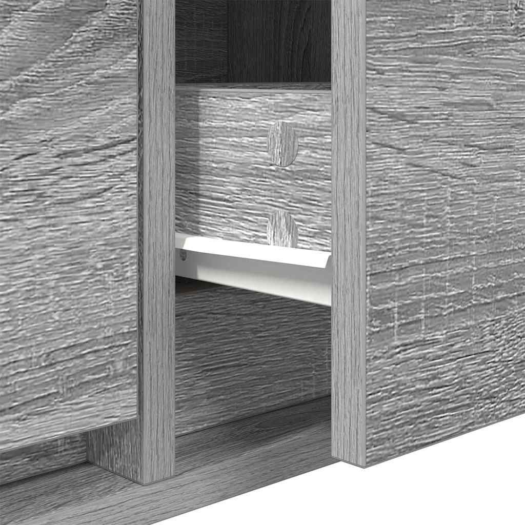 TV-skab Grå sonoma-eg 100 x 31 x 25,5 cm Konstrueret træ