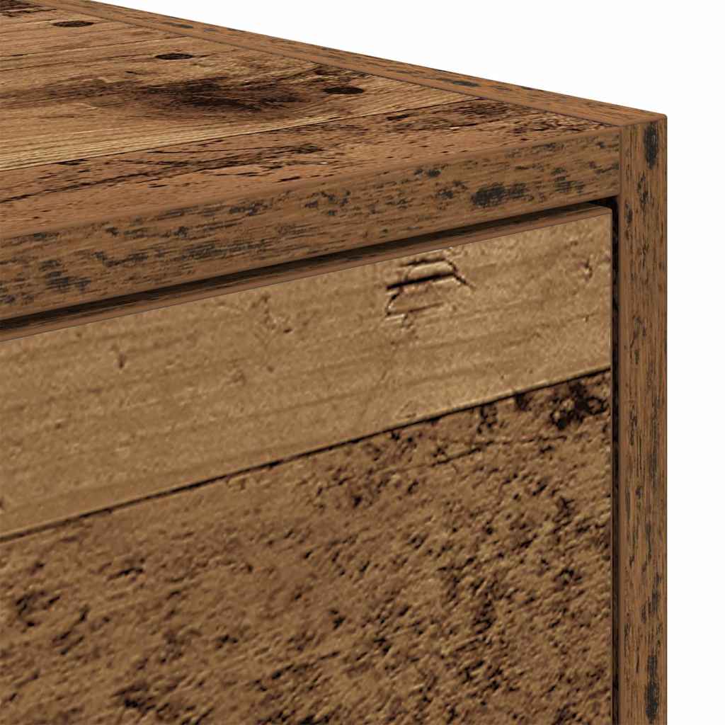 TV-skab Gammelt træ 100 x 31 x 25,5 cm Konstrueret træ