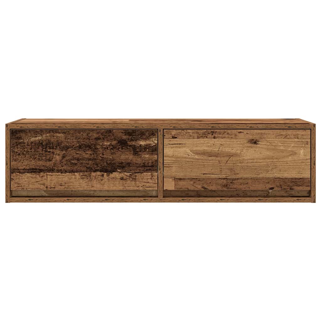 TV-skab Gammelt træ 100 x 31 x 25,5 cm Konstrueret træ