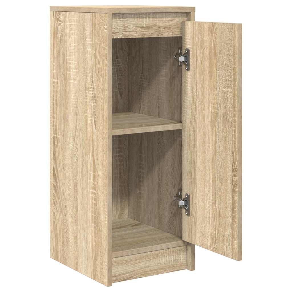 skænk 29,5x34x76 cm konstrueret træ sonoma-eg