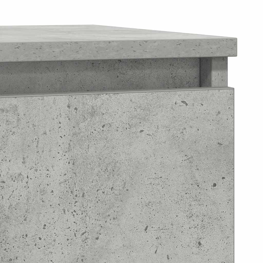 skænk 29,5x34x76 cm konstrueret træ betongrå
