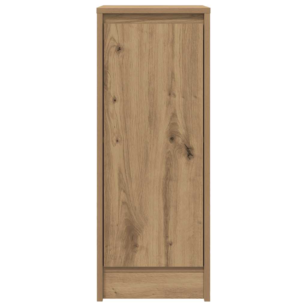 skænk 29,5x34x76 cm konstrueret træ kunsteg