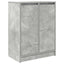 skænk 57x34x76 cm konstrueret træ betongrå