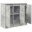 skænk 85x34x76 cm konstrueret træ betongrå
