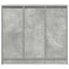 skænk 85x34x76 cm konstrueret træ betongrå