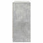 skænk 85x34x76 cm konstrueret træ betongrå