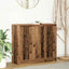 skænk 85x34x76 cm konstrueret træ antikt træ