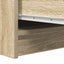 skænk 29,5x34x76 cm konstrueret træ sonoma-eg