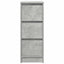 skænk 29,5x34x76 cm konstrueret træ betongrå