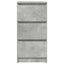 skænk 37,5x35x76 cm konstrueret træ betongrå