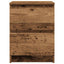 tv-bord 40x35x54 cm konstrueret træ antikt trælook
