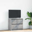 tv-bord 60x35x54 cm konstrueret træ betongrå