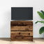 tv-bord 60x35x54 cm konstrueret træ antikt trælook