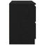 tv-bord 80x35x54 cm konstrueret træ sort