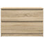 tv-bord 80x35x54 cm konstrueret træ sonoma-eg