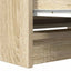 tv-bord 80x35x54 cm konstrueret træ sonoma-eg